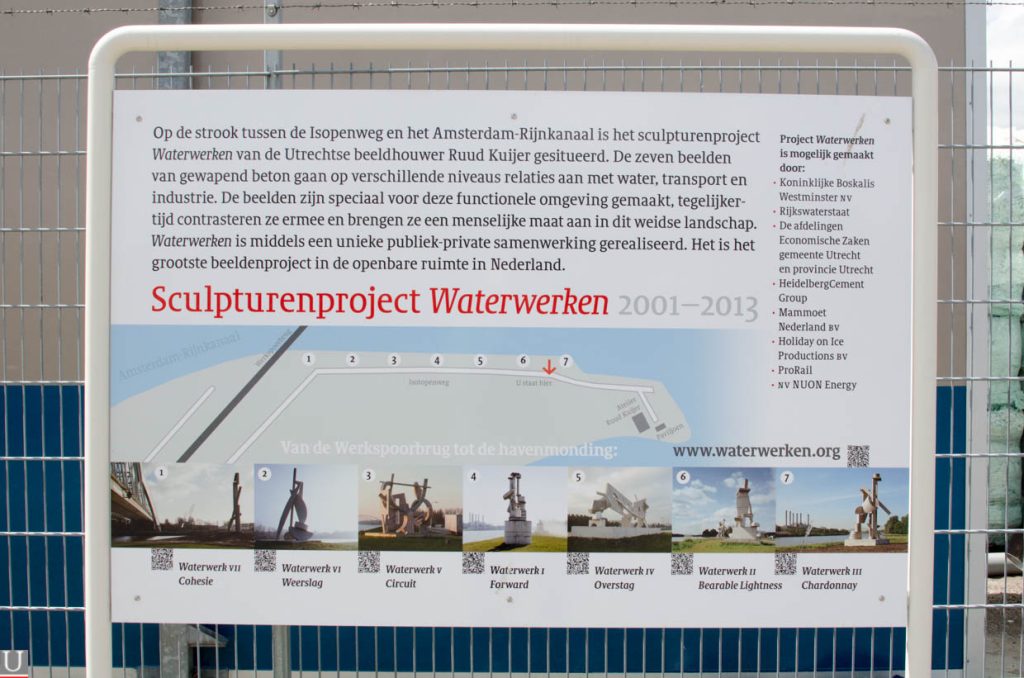 Waterwerk infobord